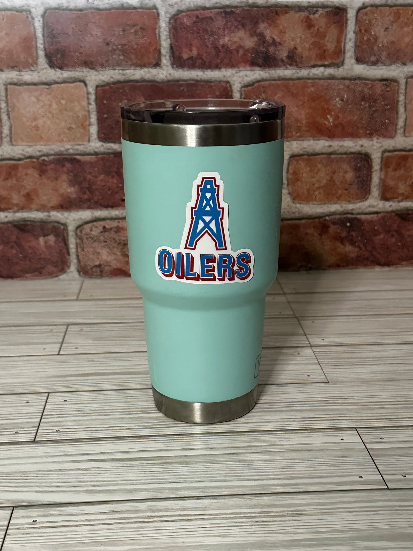 Oilers Die Cut Sticker